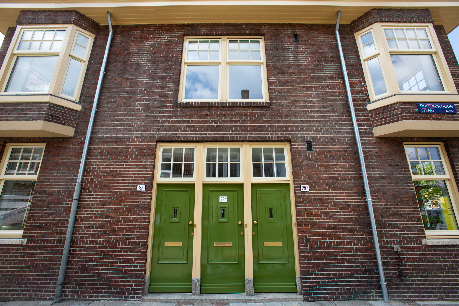 Gentiaanbuurt Voordeuren