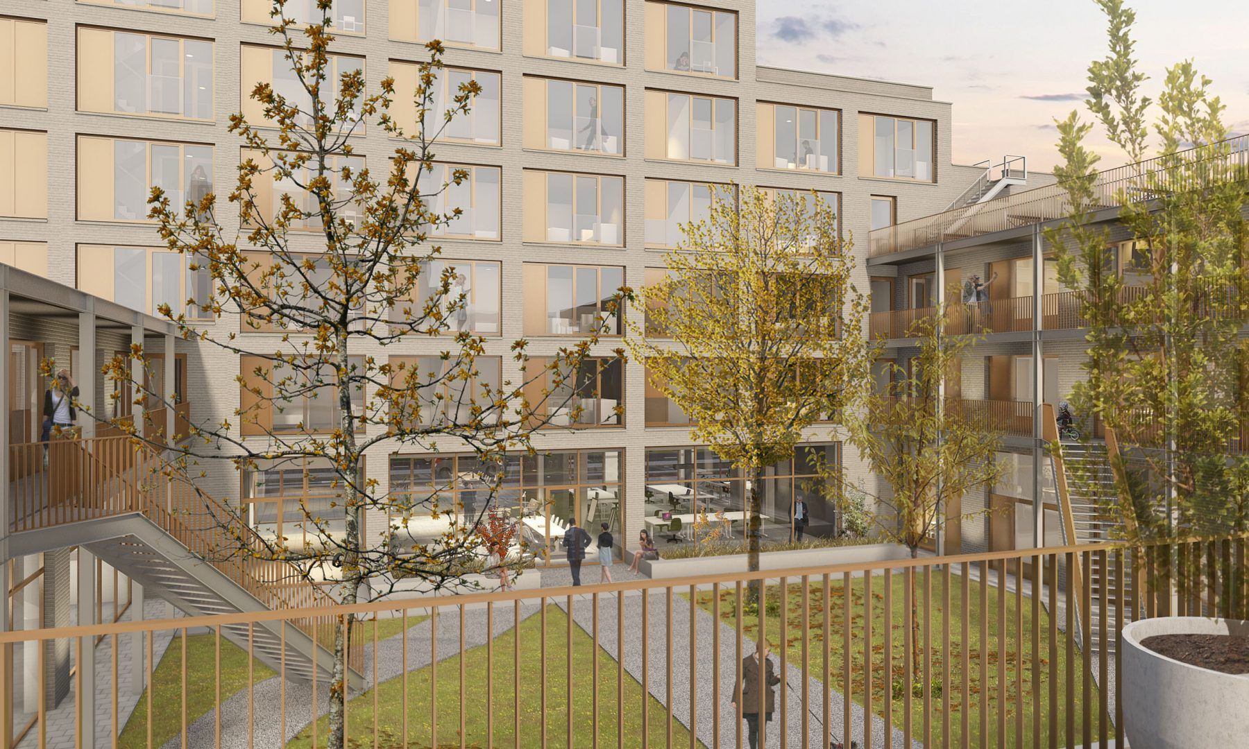 Binnentuin Buiksloterham