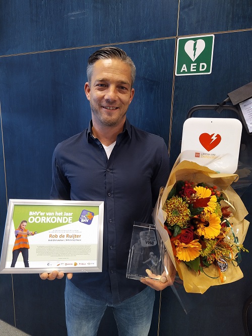 Rob De Ruijter - BHV-er van het jaar 2020