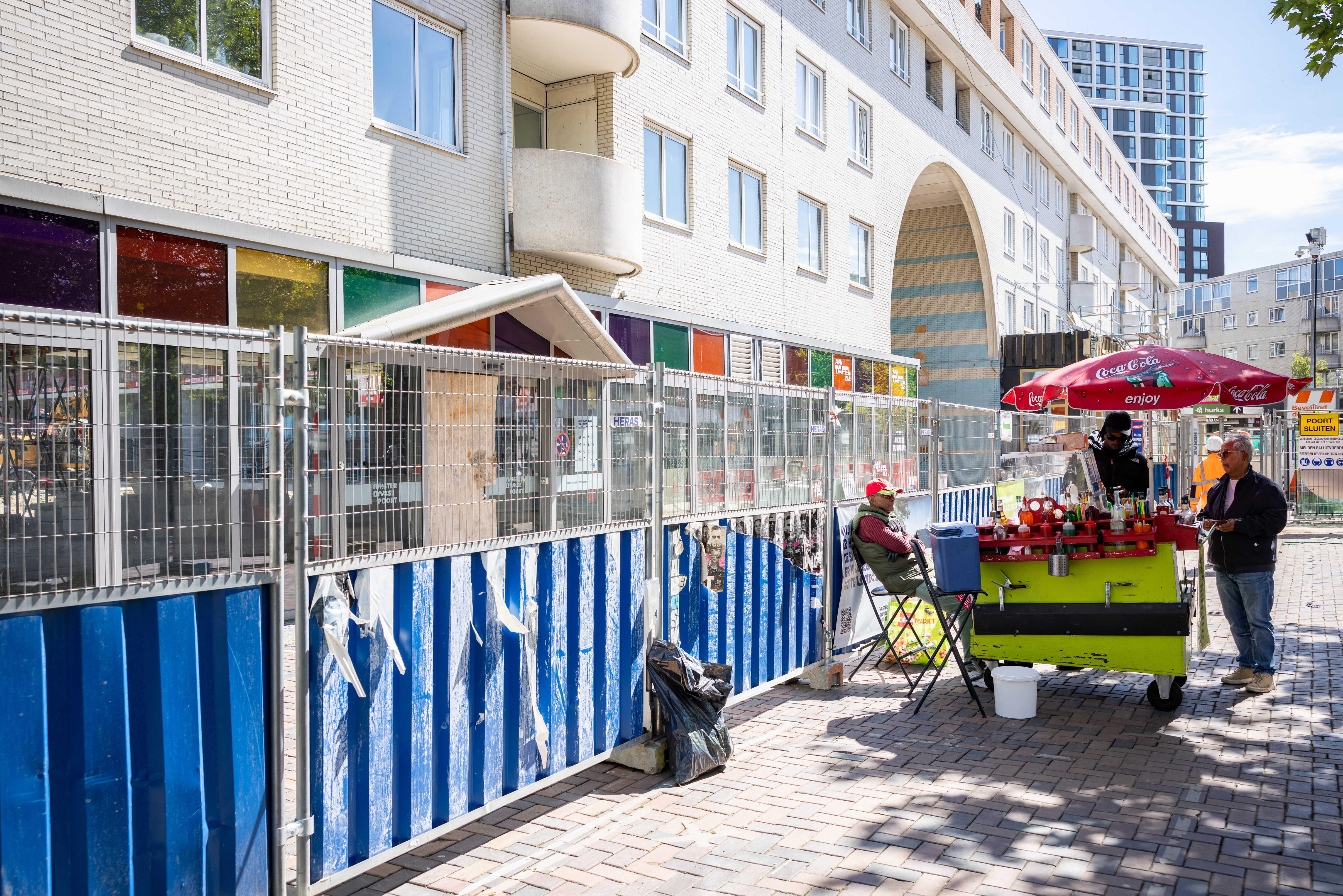 Er gebeurt veel op het Bijlmerplein