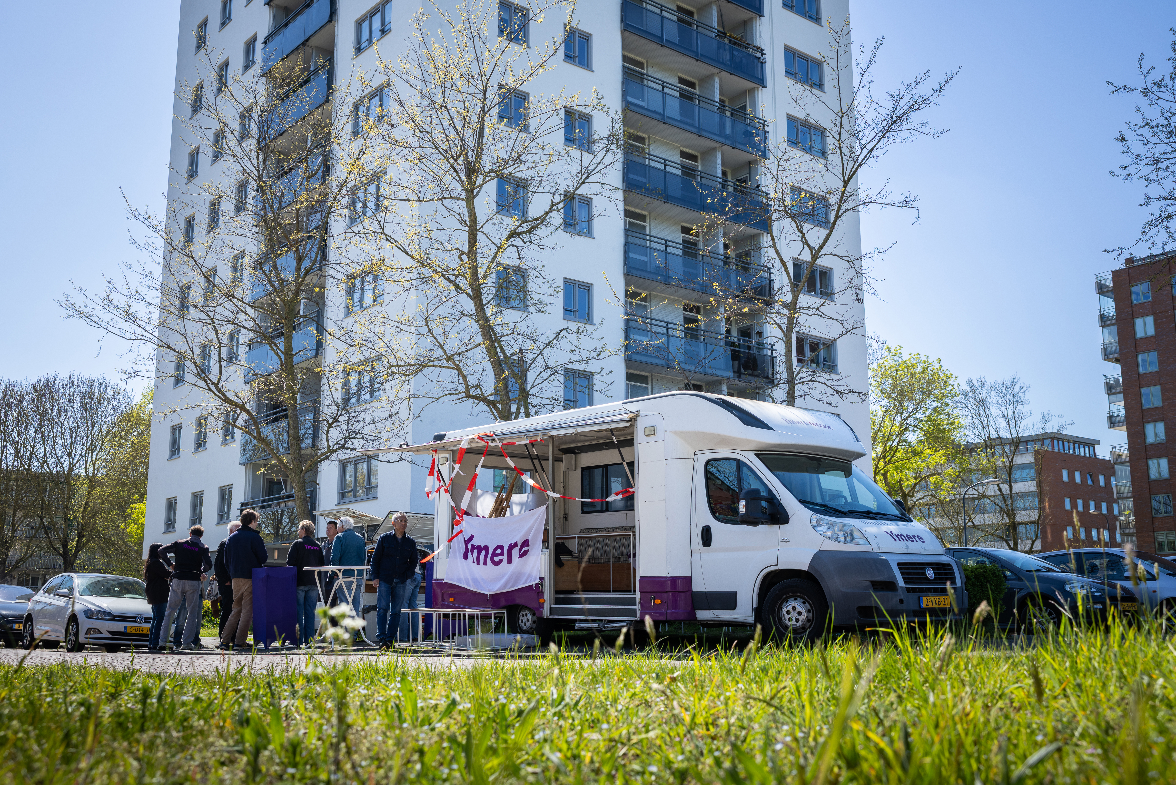 De flat aan de W.F. Hermansstraat