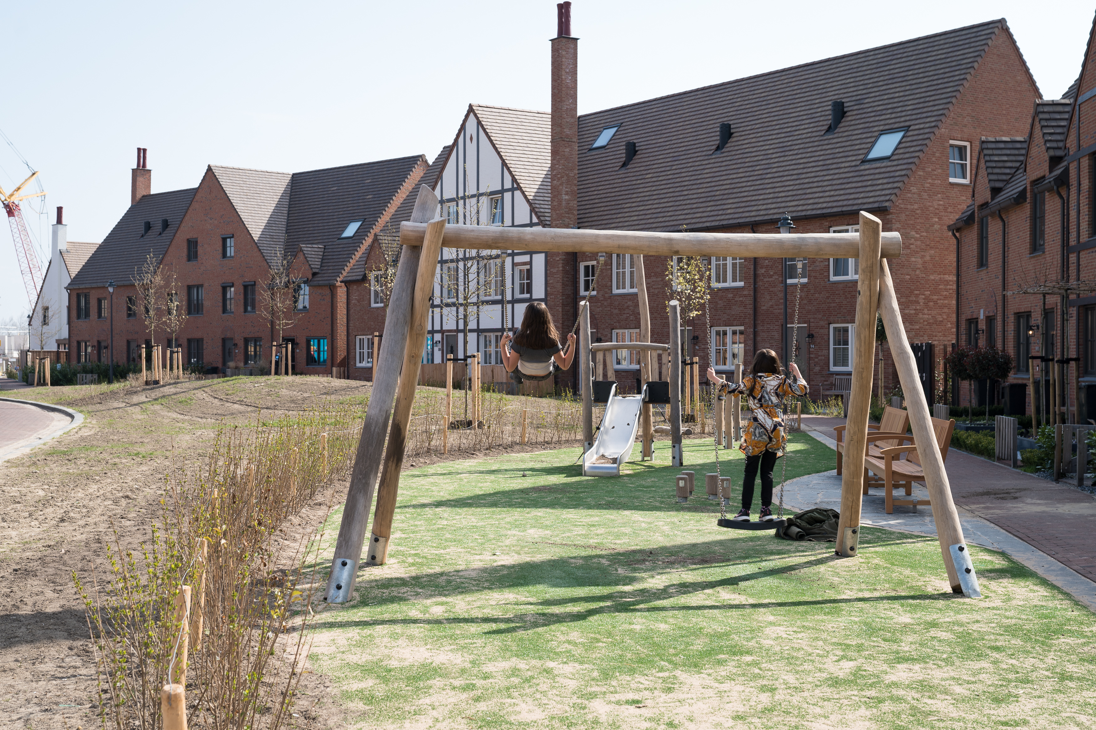 Tudorpark is een rustige nieuwbouwwijk