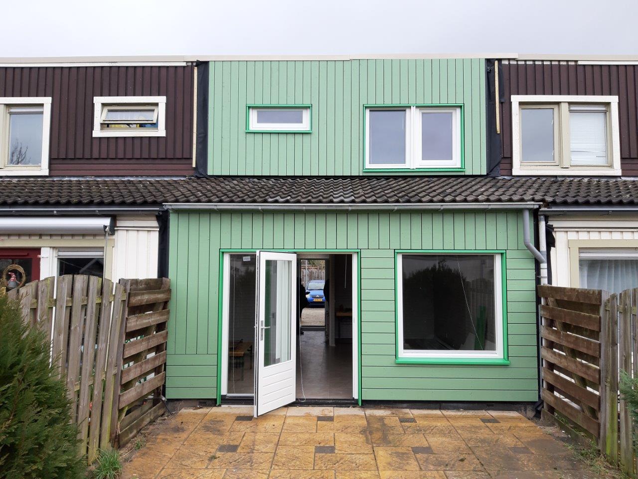 Kleur houtwerk