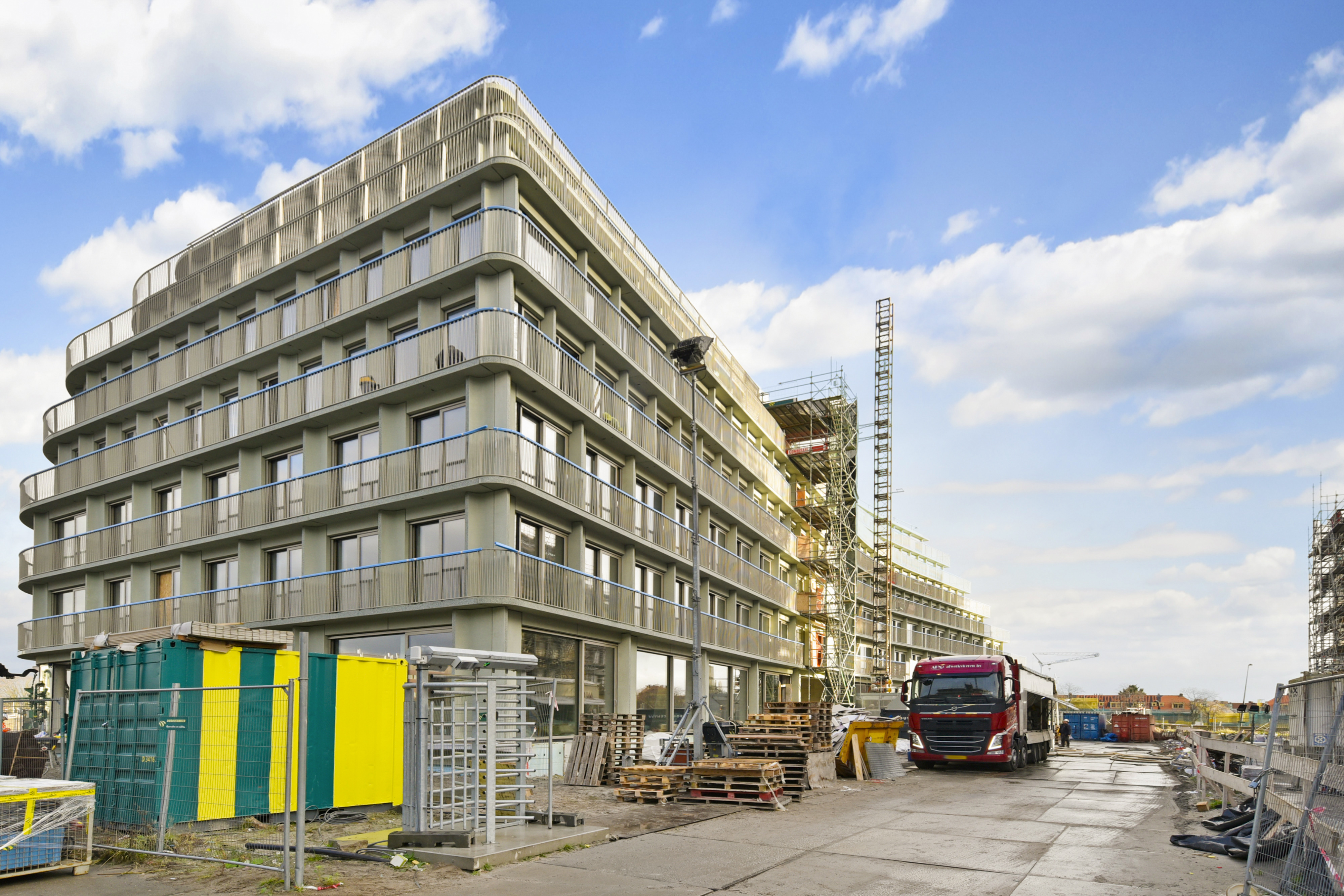 De Jakoba in aanbouw