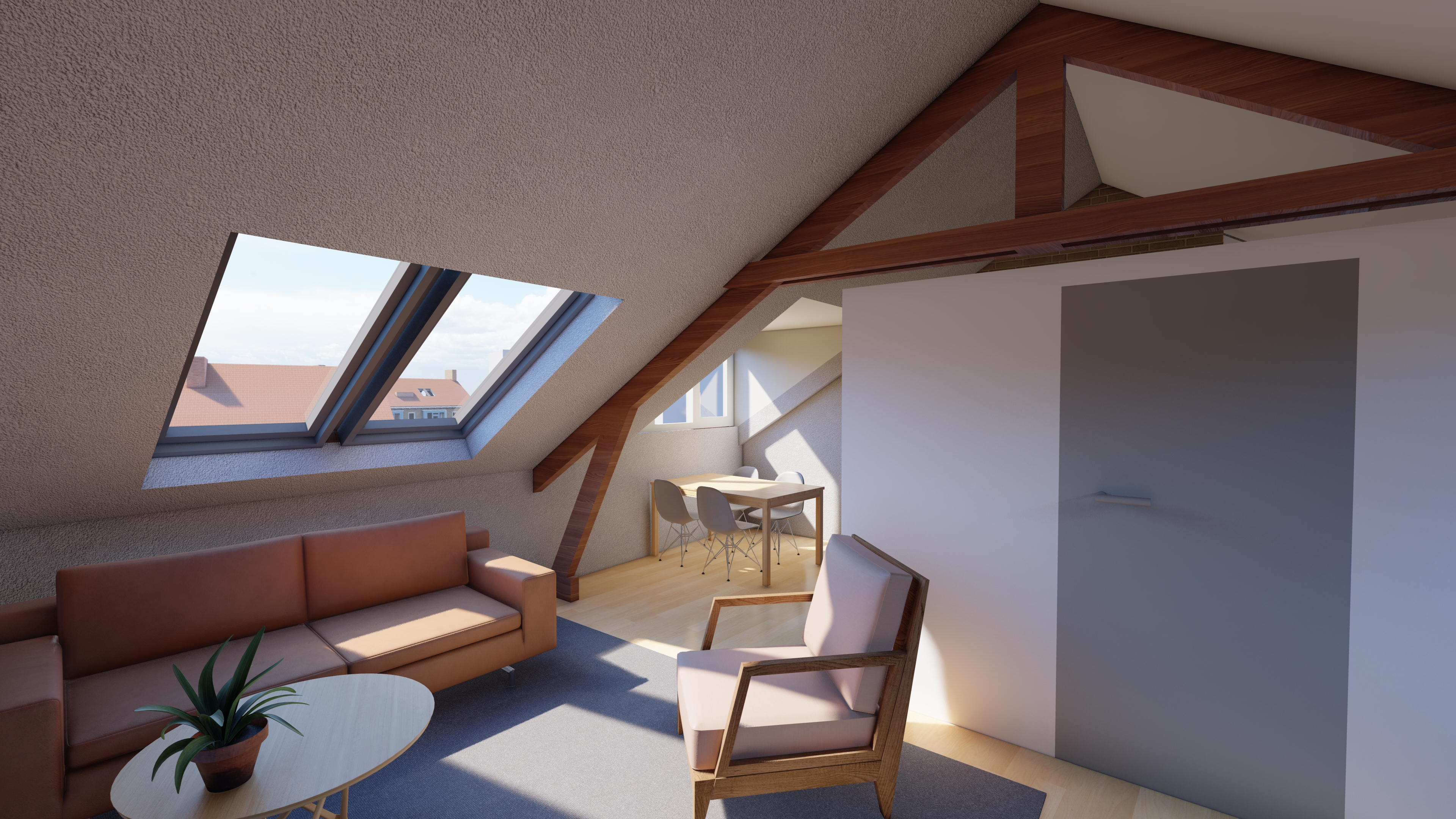 H Van Descartes Zolderwoning