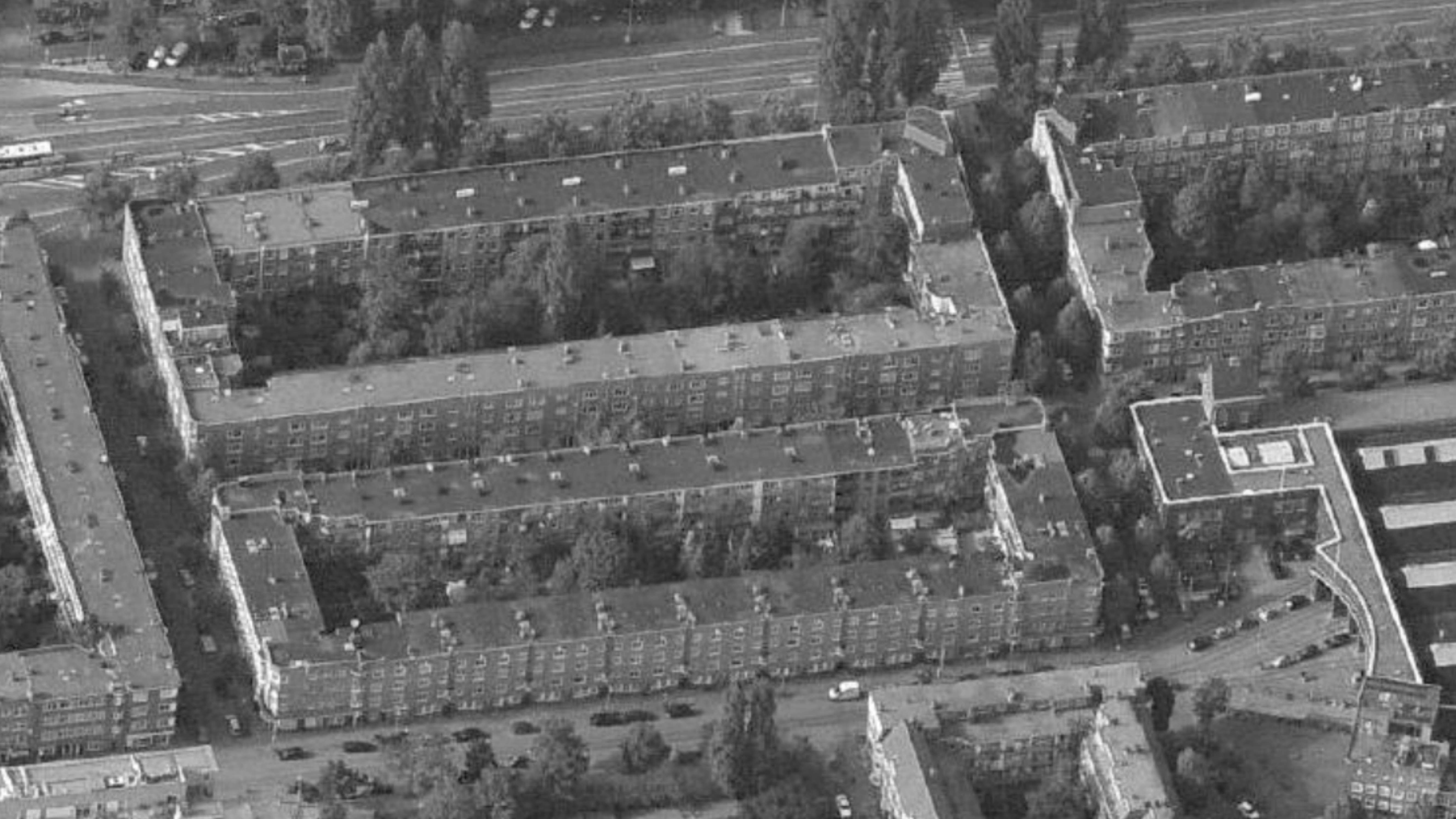 Project Lekstraat Vanuit De Lucht