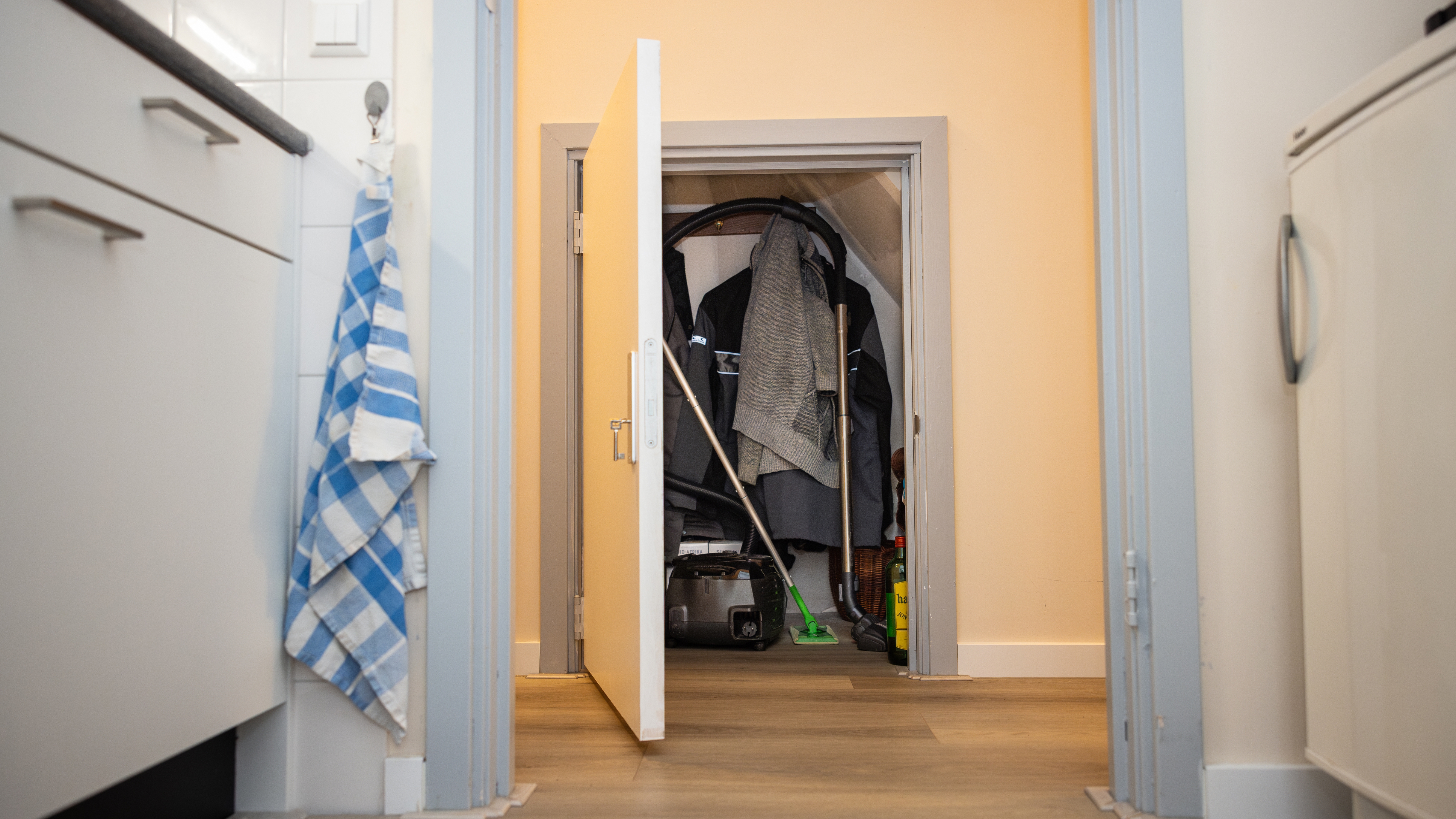 De bergruimte onder de trap