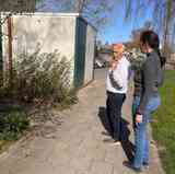 Wim en Yvonne van bewonerscommissie Pampus