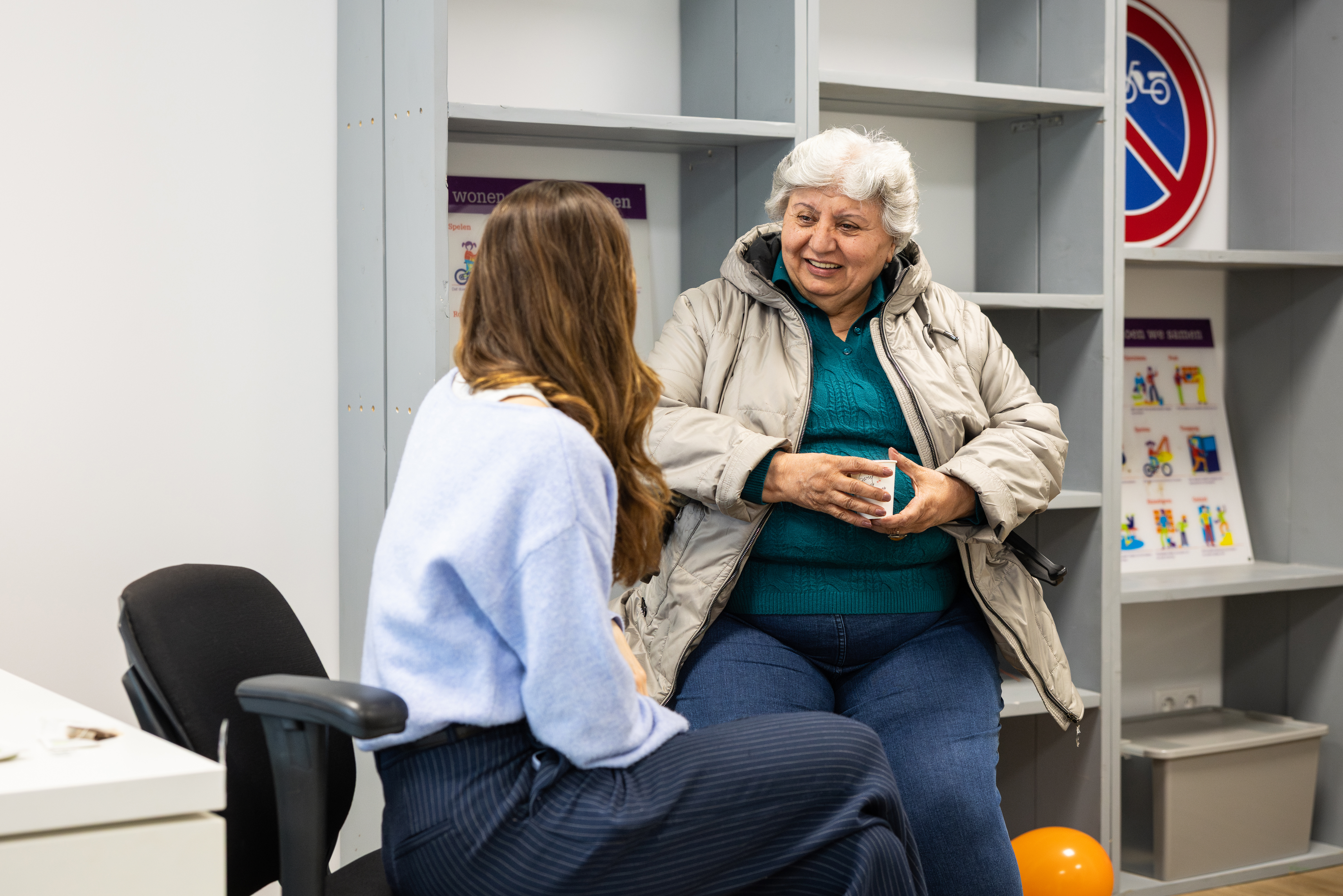 Er is ruimte om met elkaar in gesprek te gaan