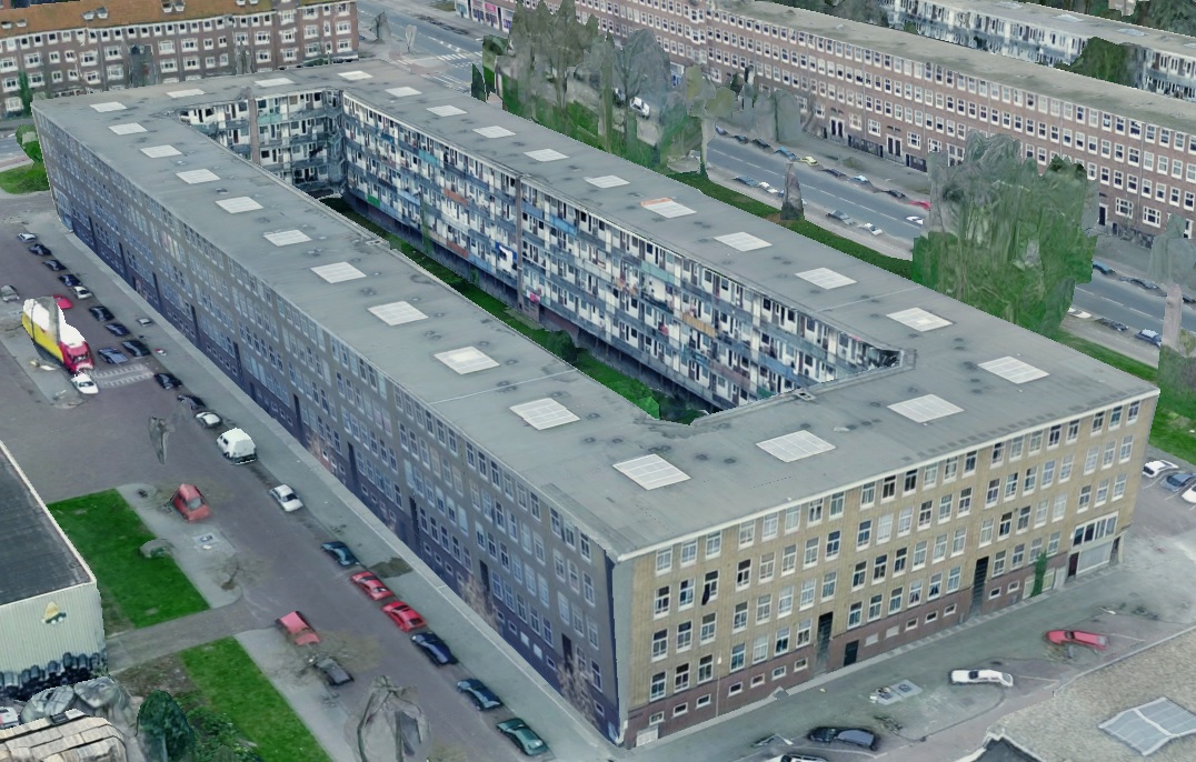 Luchtfoto Adolf van Nassaublok 2