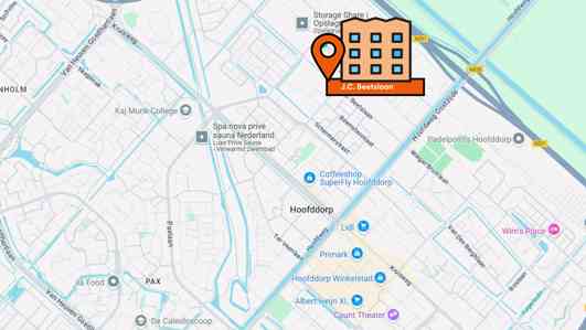 JC Beetslaan 1 Online Locatie