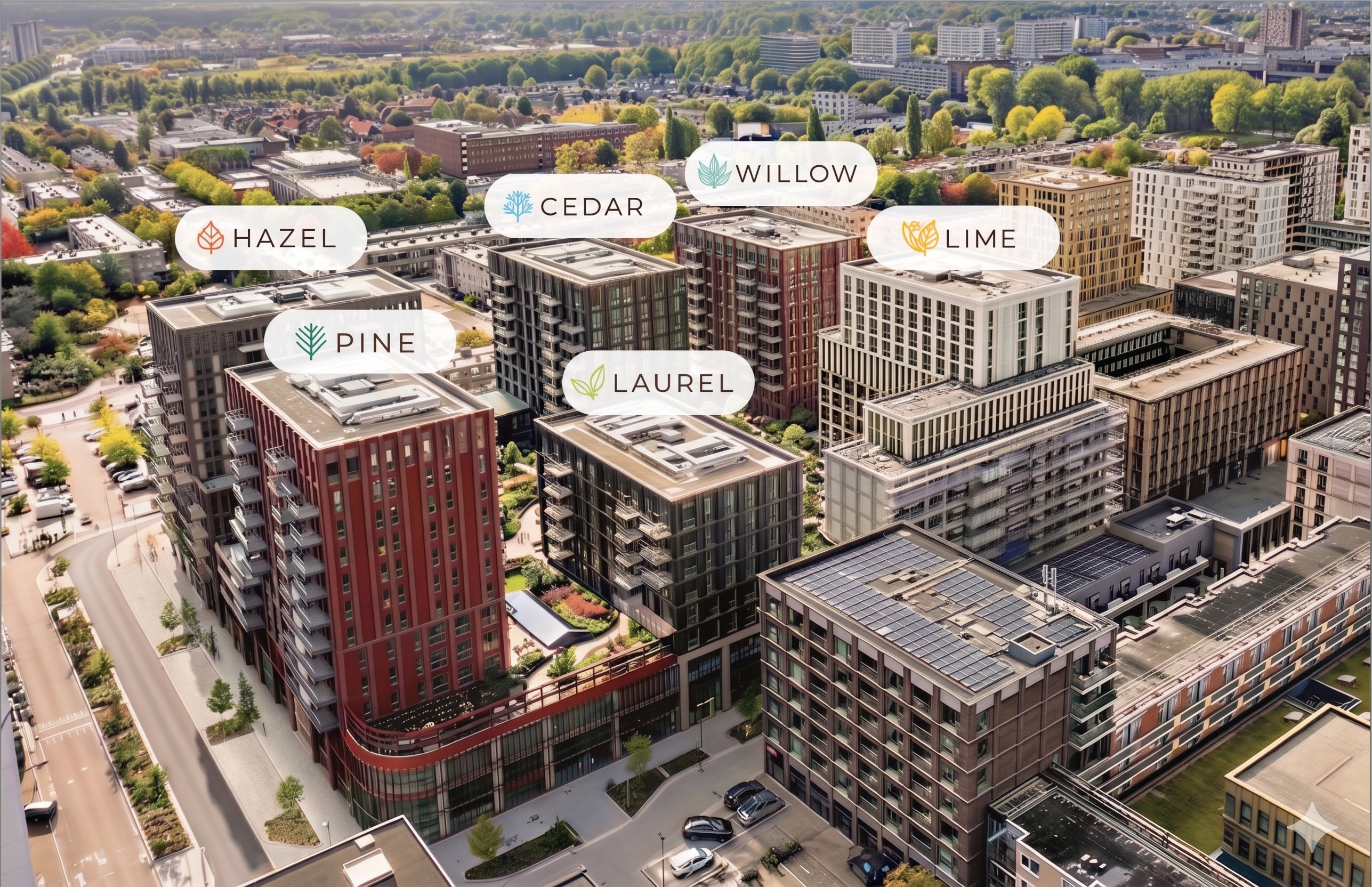 In toren 'Lime' komen 162 sociale huurwoningen