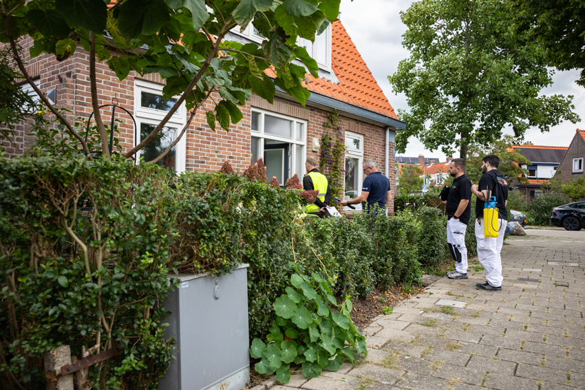 En ook onze schimmelinspecteurs onderzochten direct schimmelmeldingen