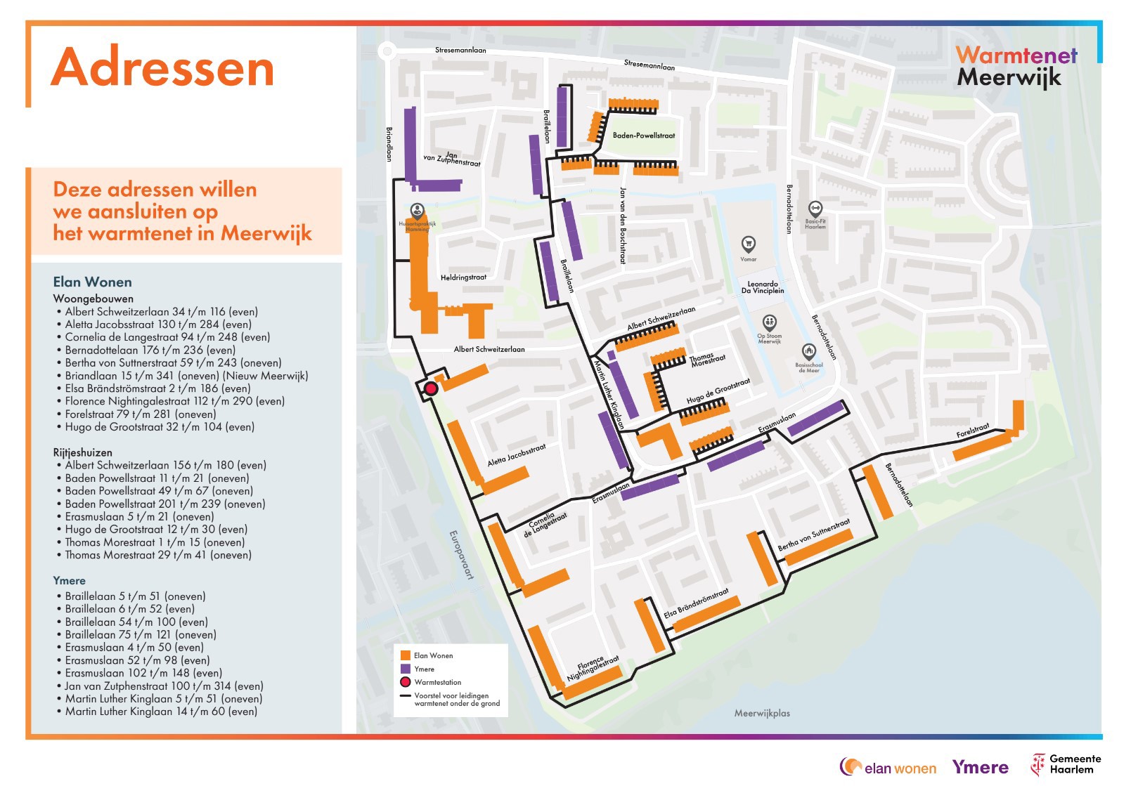 Plattegrond Warmtenet Maart 2025