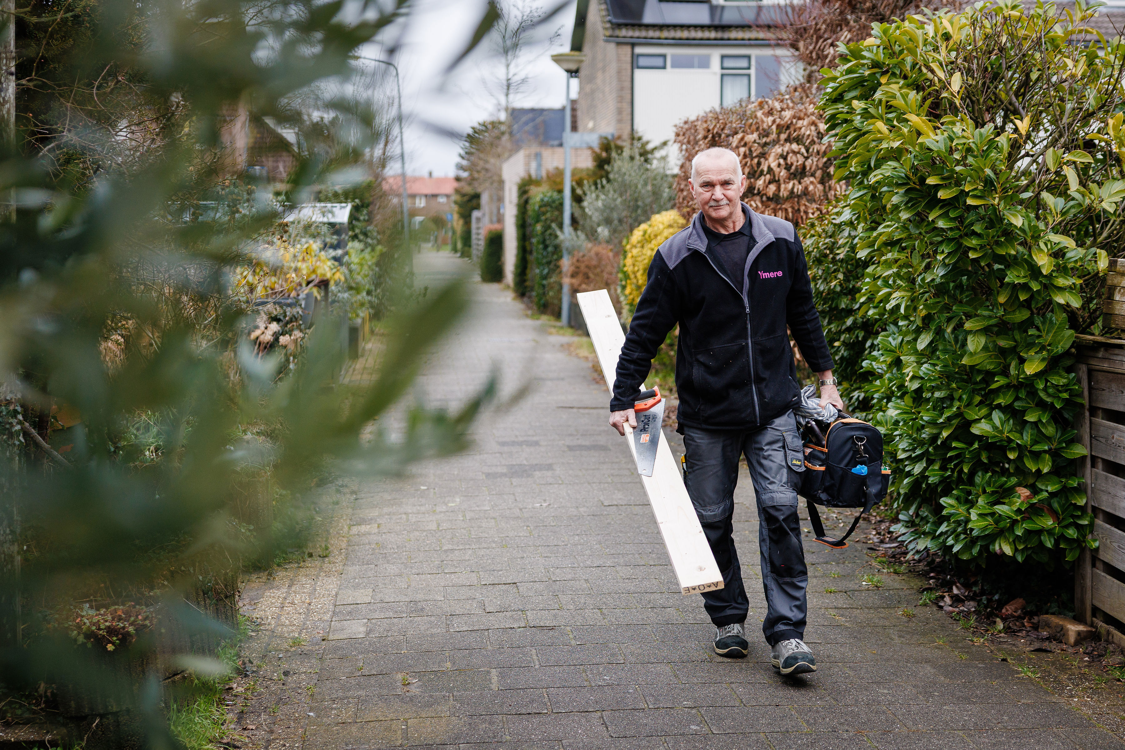Een drukke middag voor de servicemonteurs 