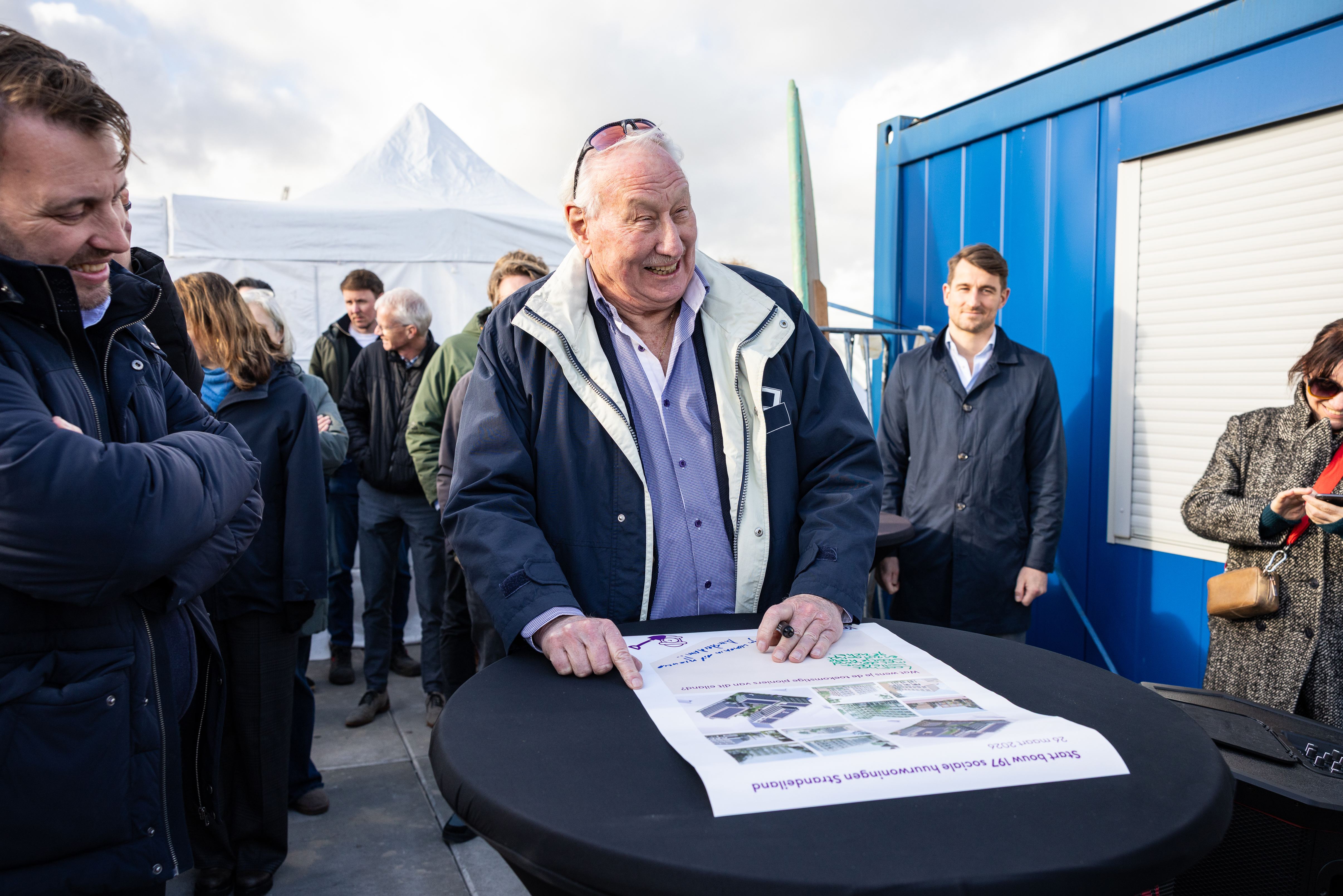 De wensen voor de toekomst worden vastgelegd voor in de tijdscapsule